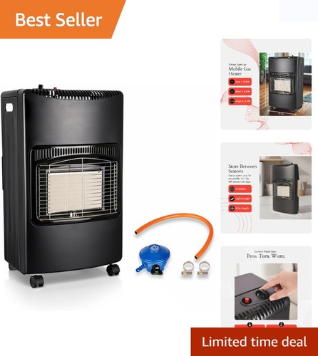 Mobile gas heater 2kw - gas, 4.2kw