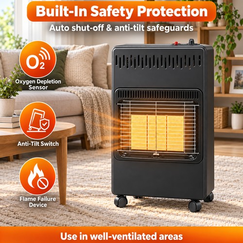 Portable gas heater 2kw - portable, free
