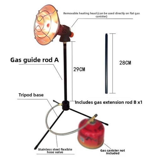 Portable outdoor gas heater - portable,
