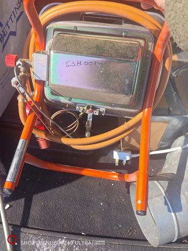 Portable self standing lpg - standing,