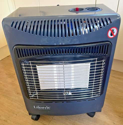 Portable gas floor heater - gas,