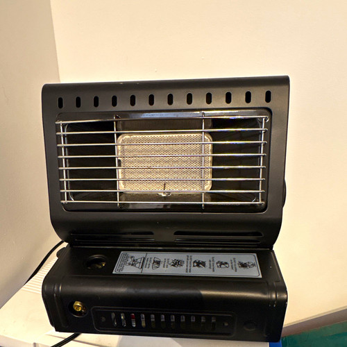 Black portable gas - portable, radiant